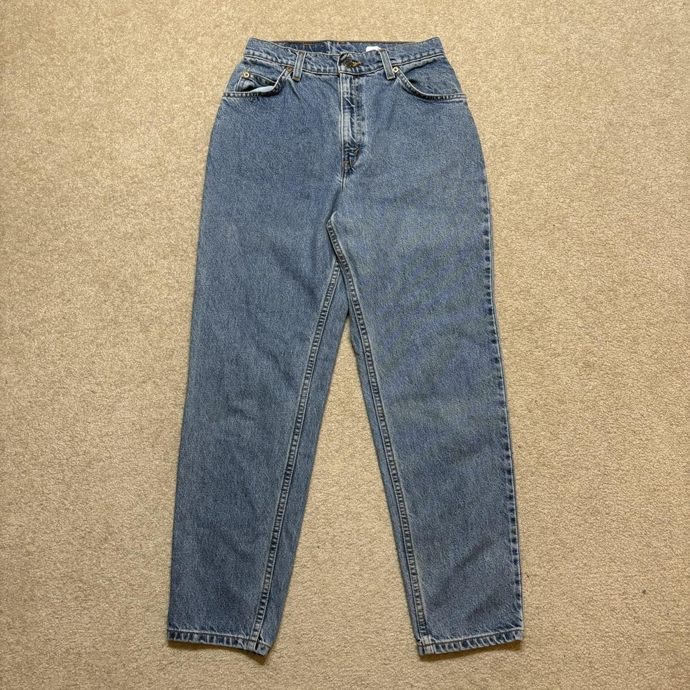 Vtg‎ Levis 951 Jeans Womens 6 25x29 Blue Relaxed Tapered Orange Tab Denim 90s
